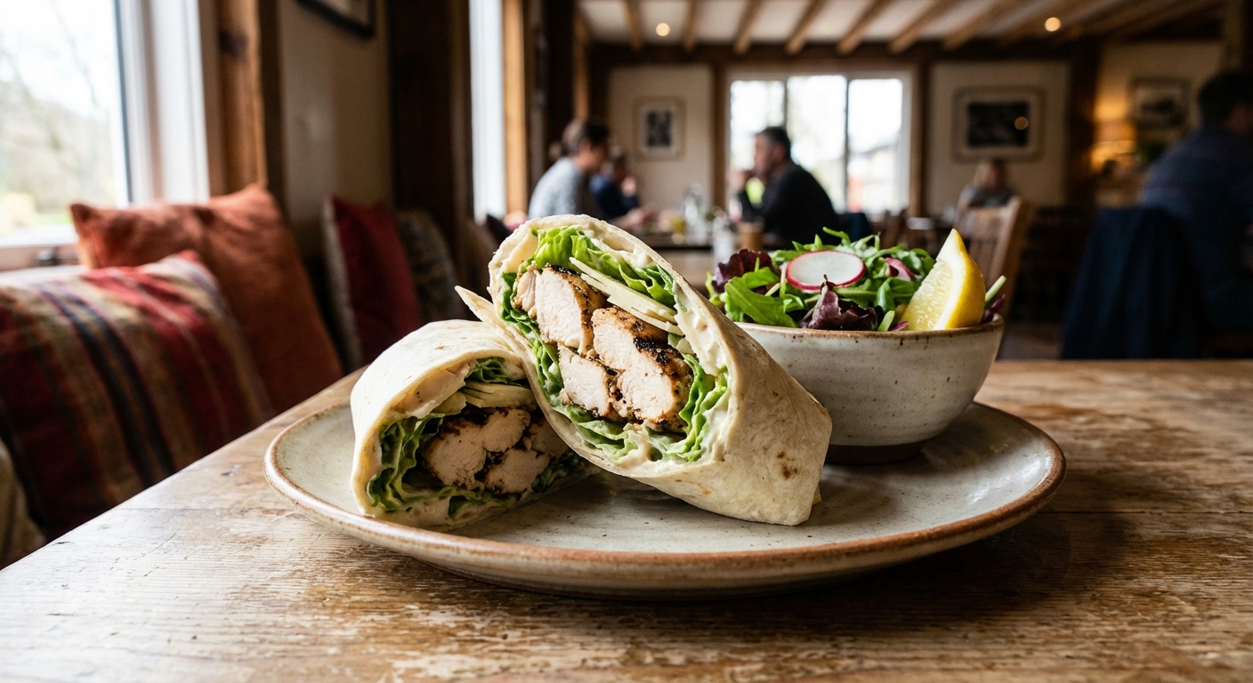 Grilled Chicken Caesar Wrap