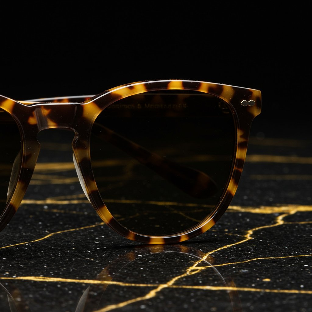 Oversized Sunglasses — close-up