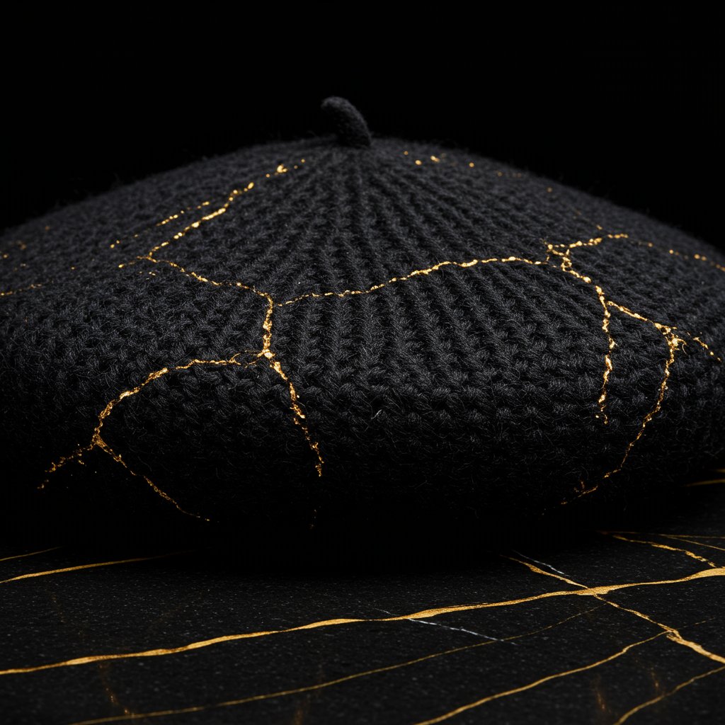Wool Beret — close-up