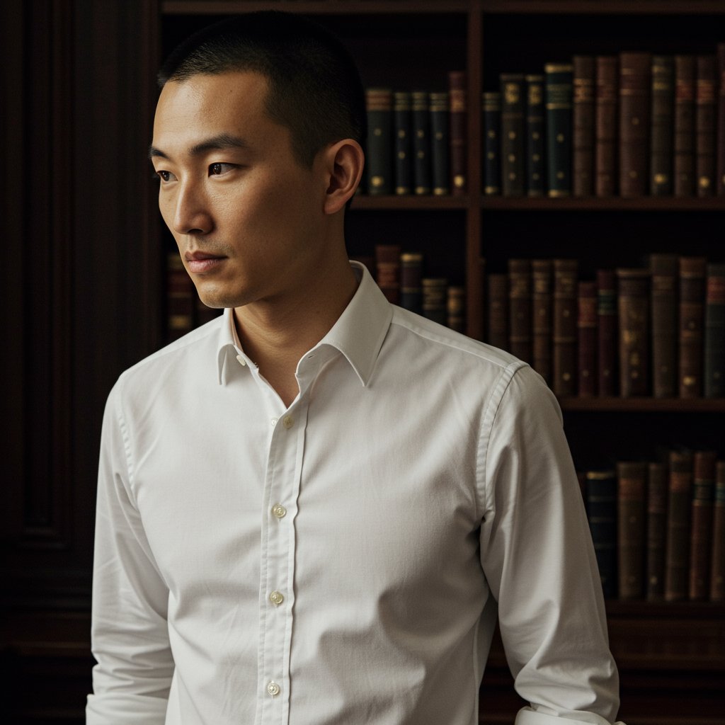 Cotton Oxford Shirt — close-up