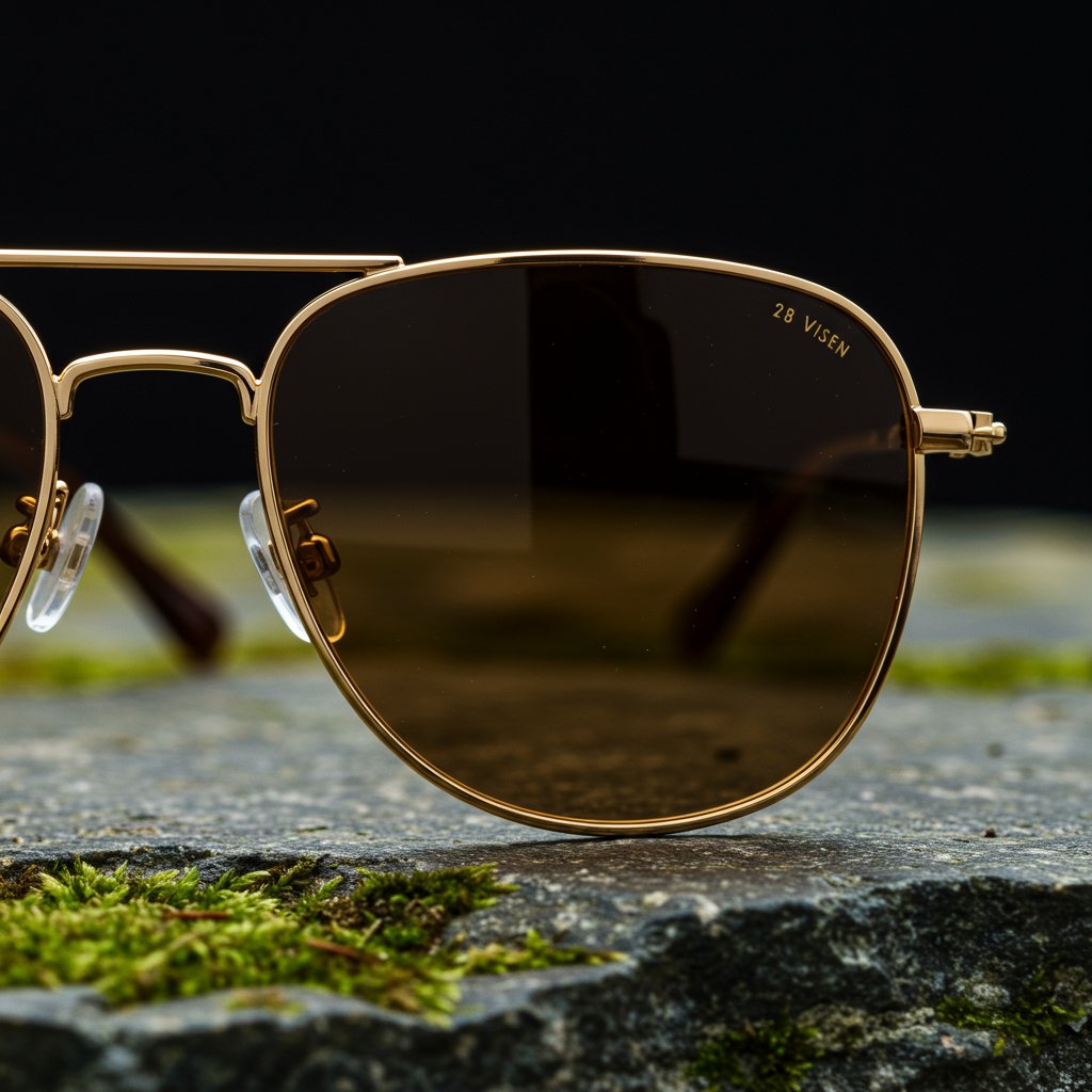 Aviator Sunglasses — close-up
