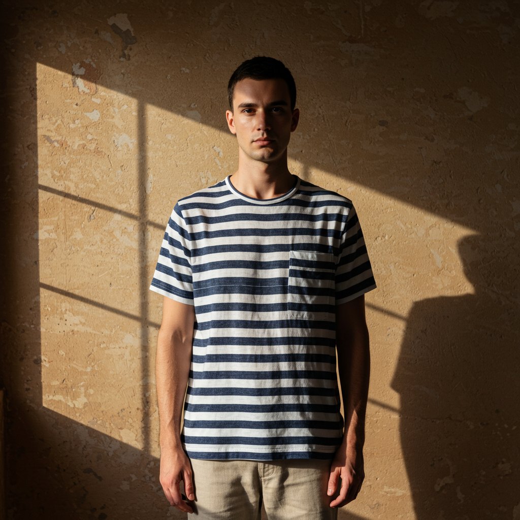 Striped Linen Tee