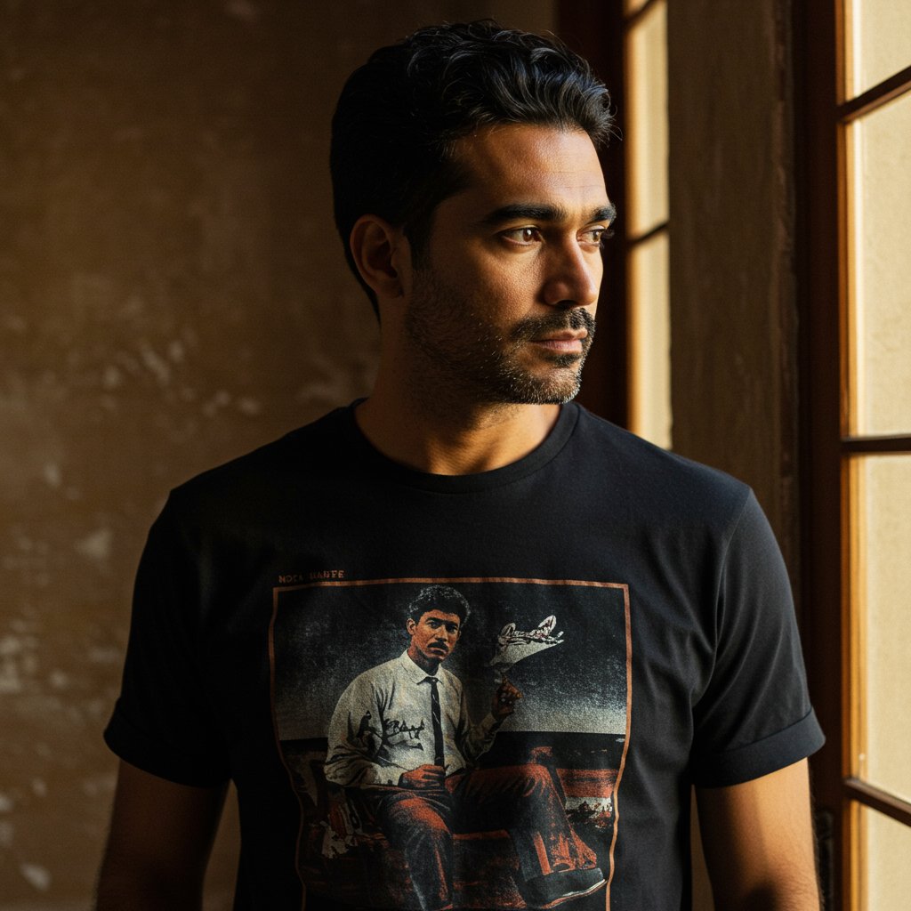 Graphic Print Tee — close-up