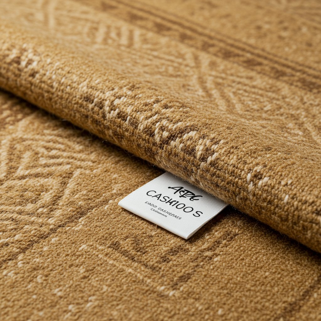 Cashmere Throw — close-up