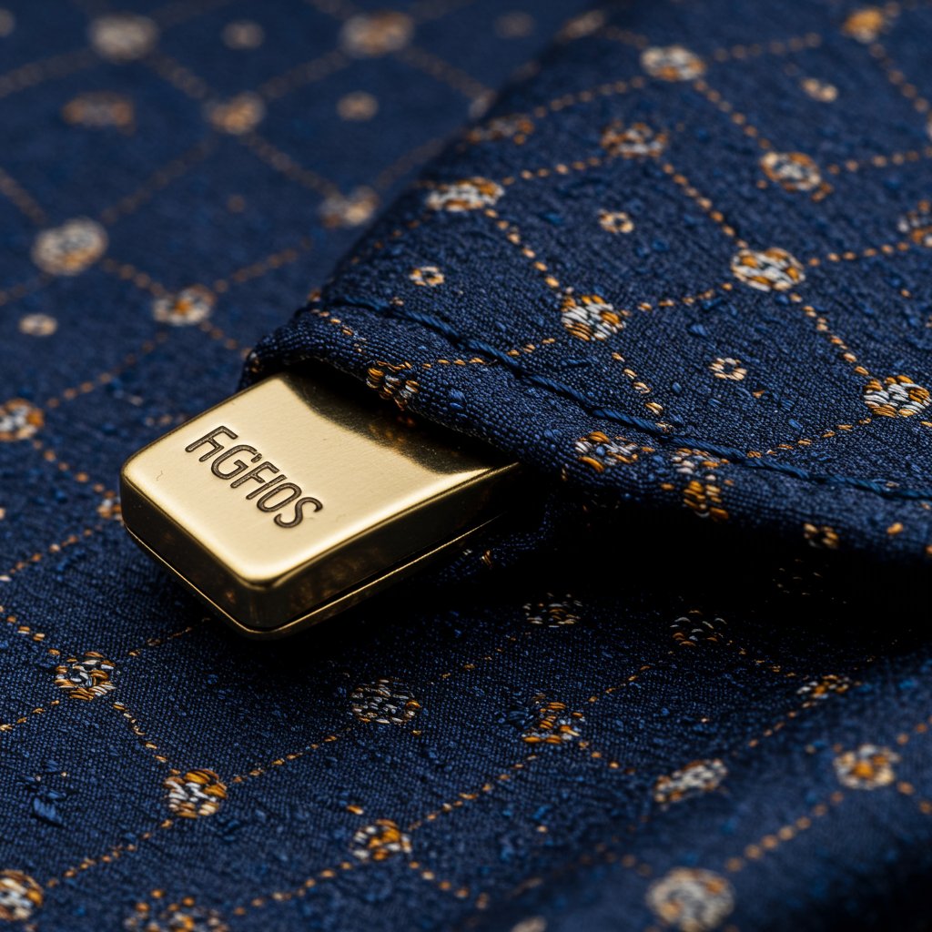 Silk Pocket Square — close-up