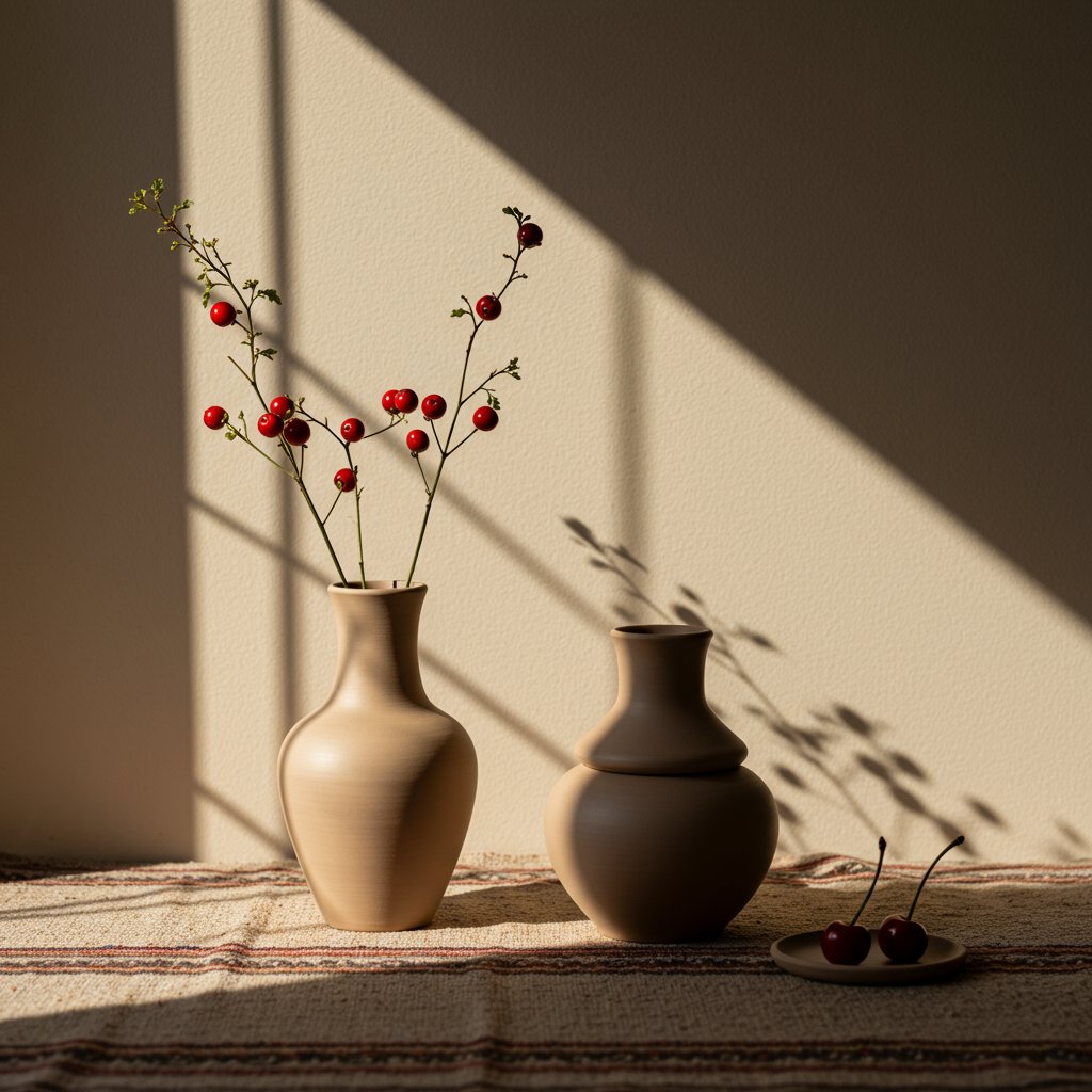 Ceramic Vase Set - Cherry