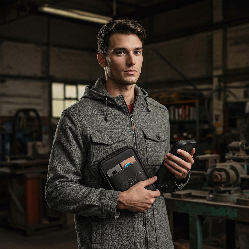 Travel Organizer Set - Chalk — close-up