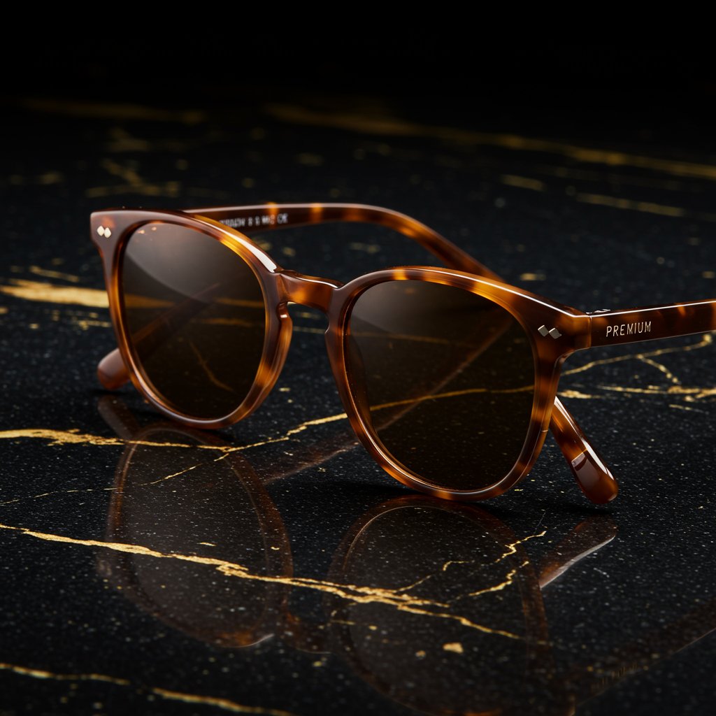Refined Oversized Sunglasses - Premium — close-up