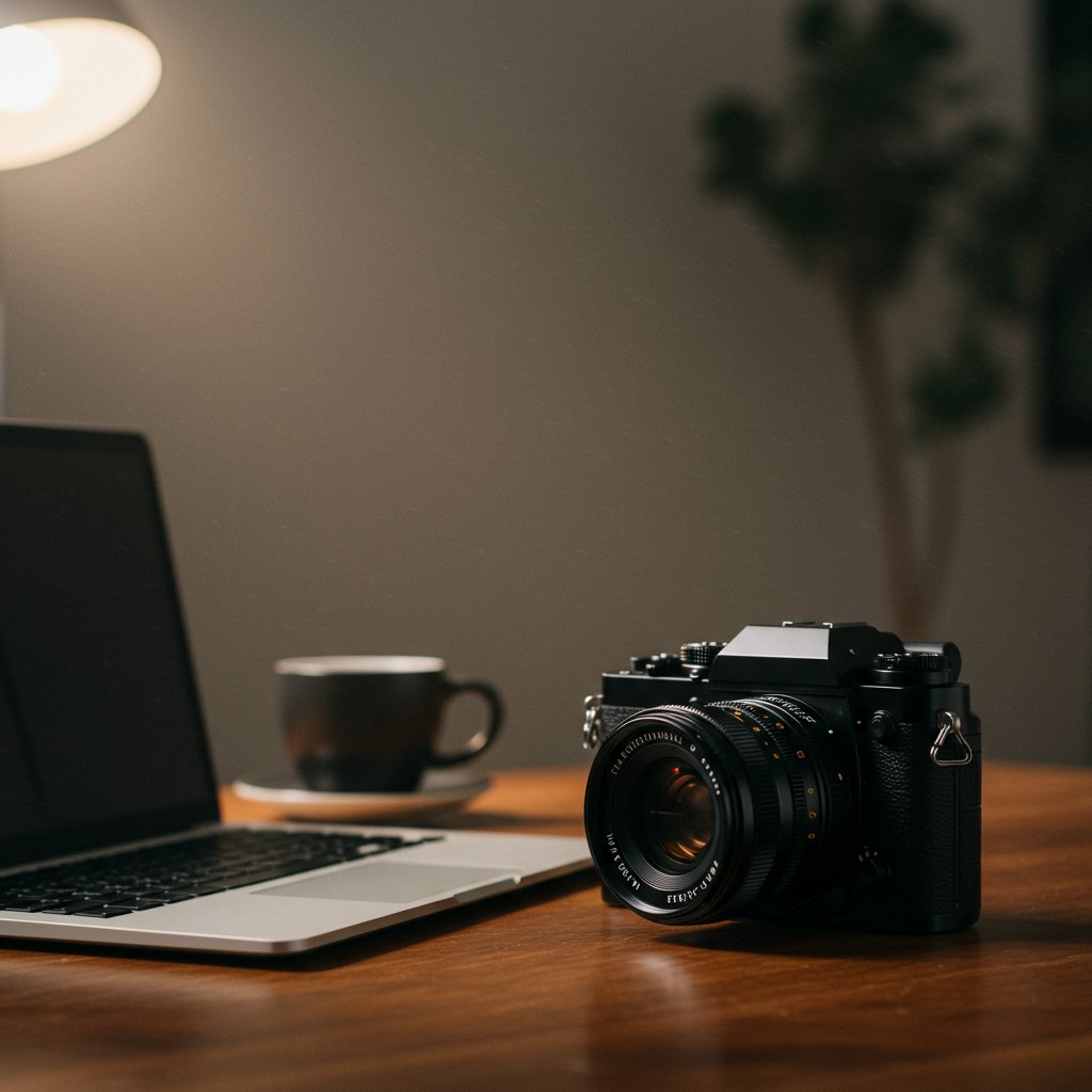 Traditional Focus Camera - Premium — close-up