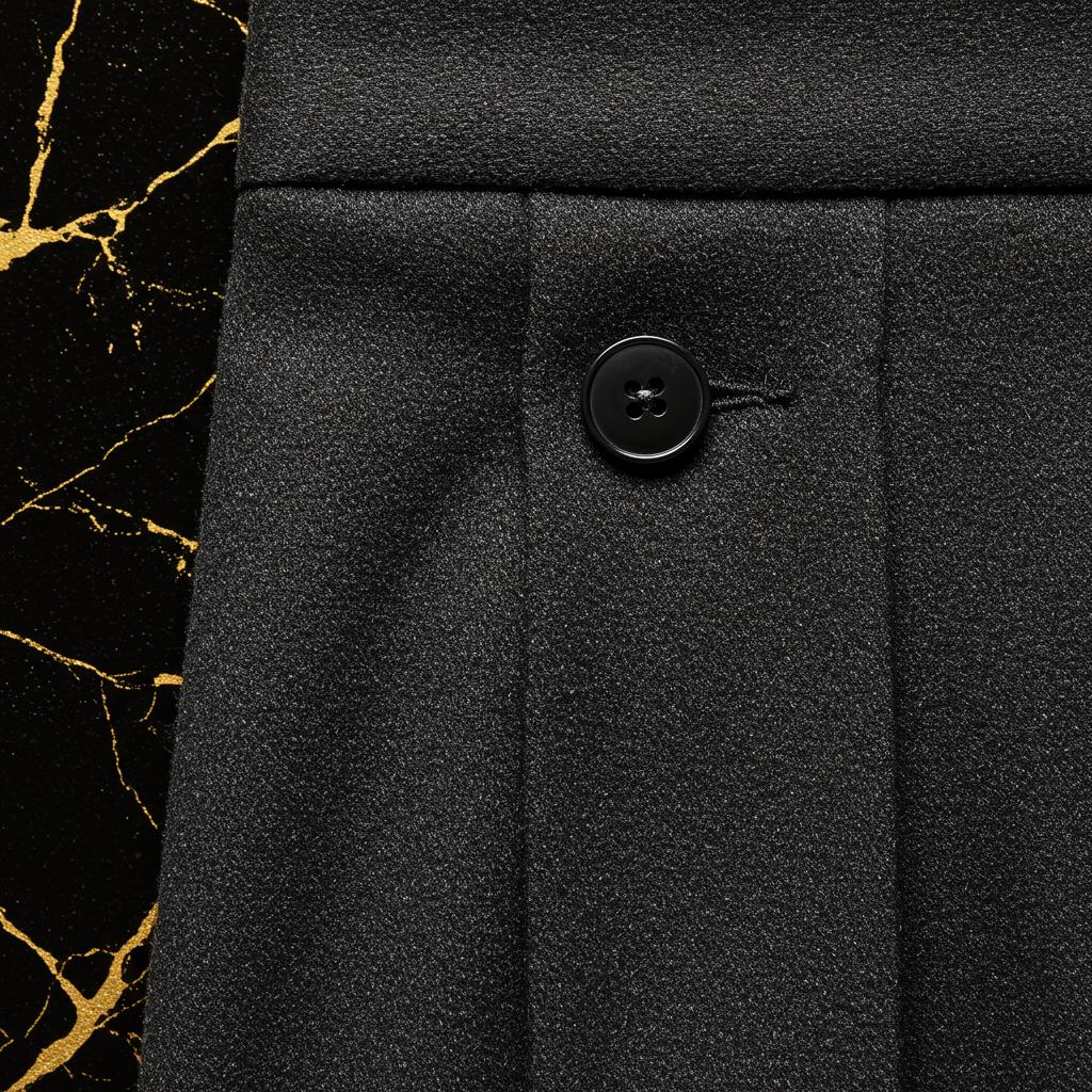 Relaxed Wide-Leg Trousers - Spring/Summer Resort — close-up