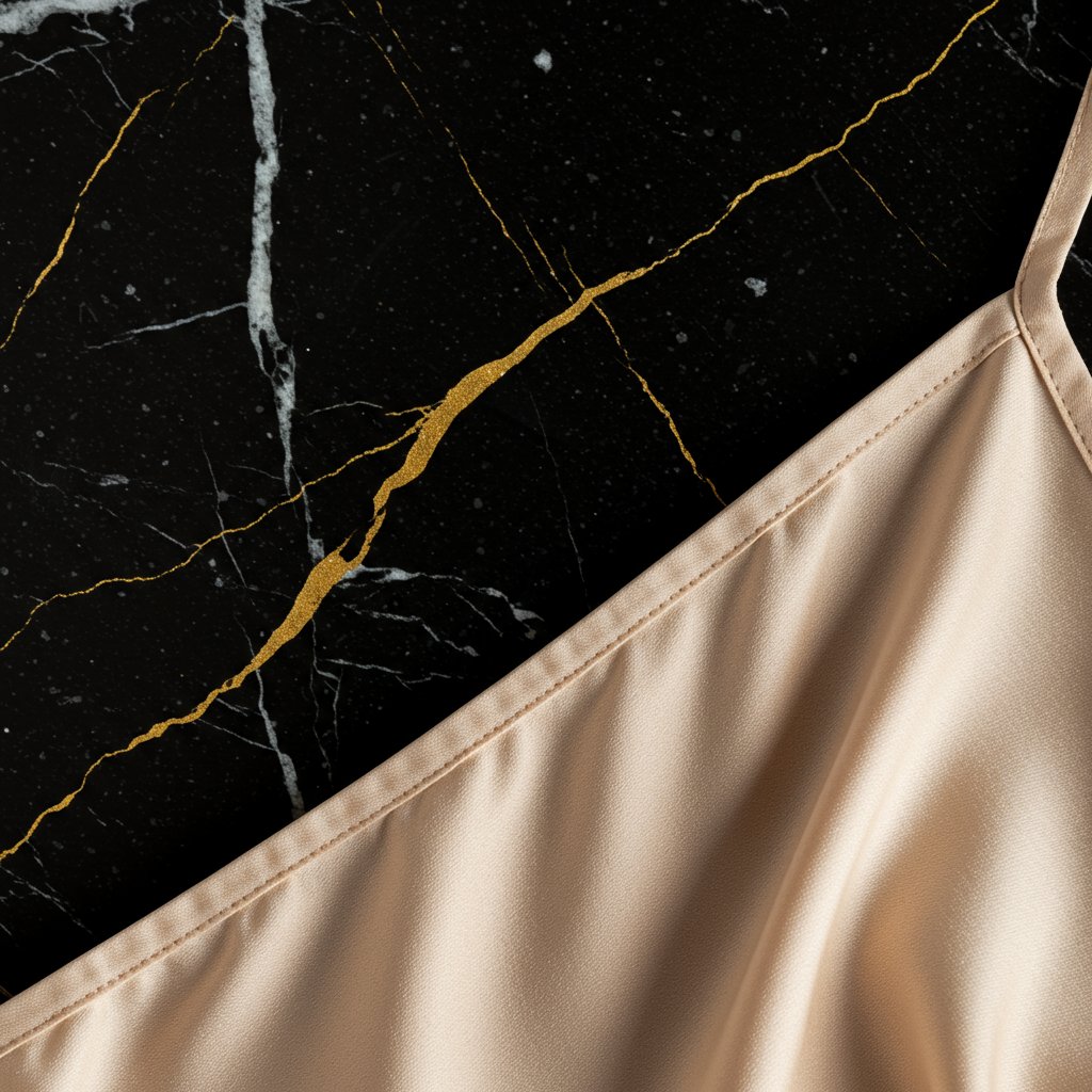 Easy Midi Slip Dress - Spring/Summer Lightweight — close-up