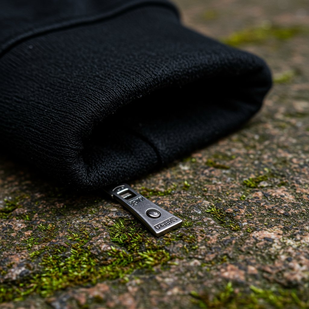 Graceful Leather Bomber Jacket - Spring/Summer Breezy — close-up