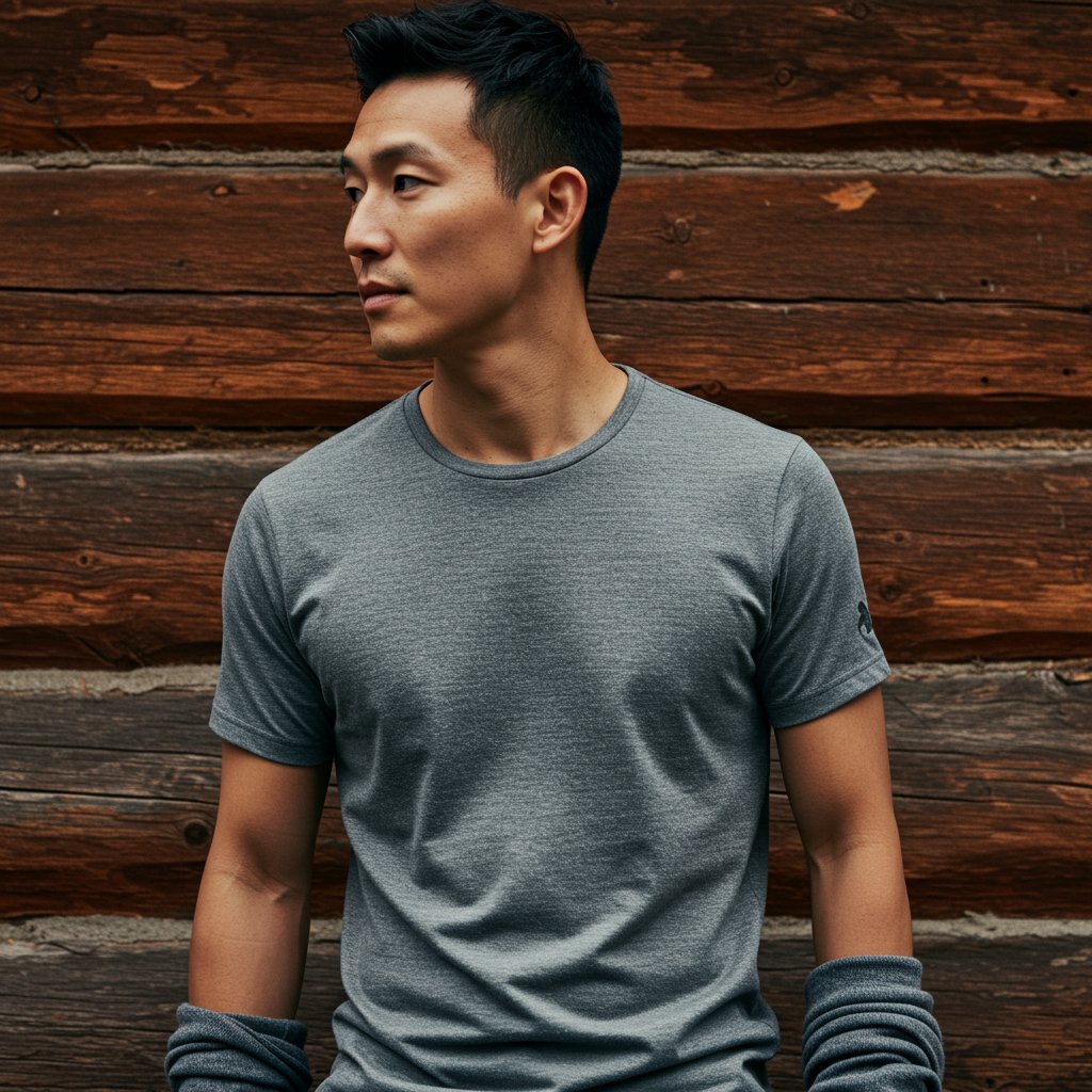 Contemporary Performance T-Shirt - Fall/Winter Holiday — close-up