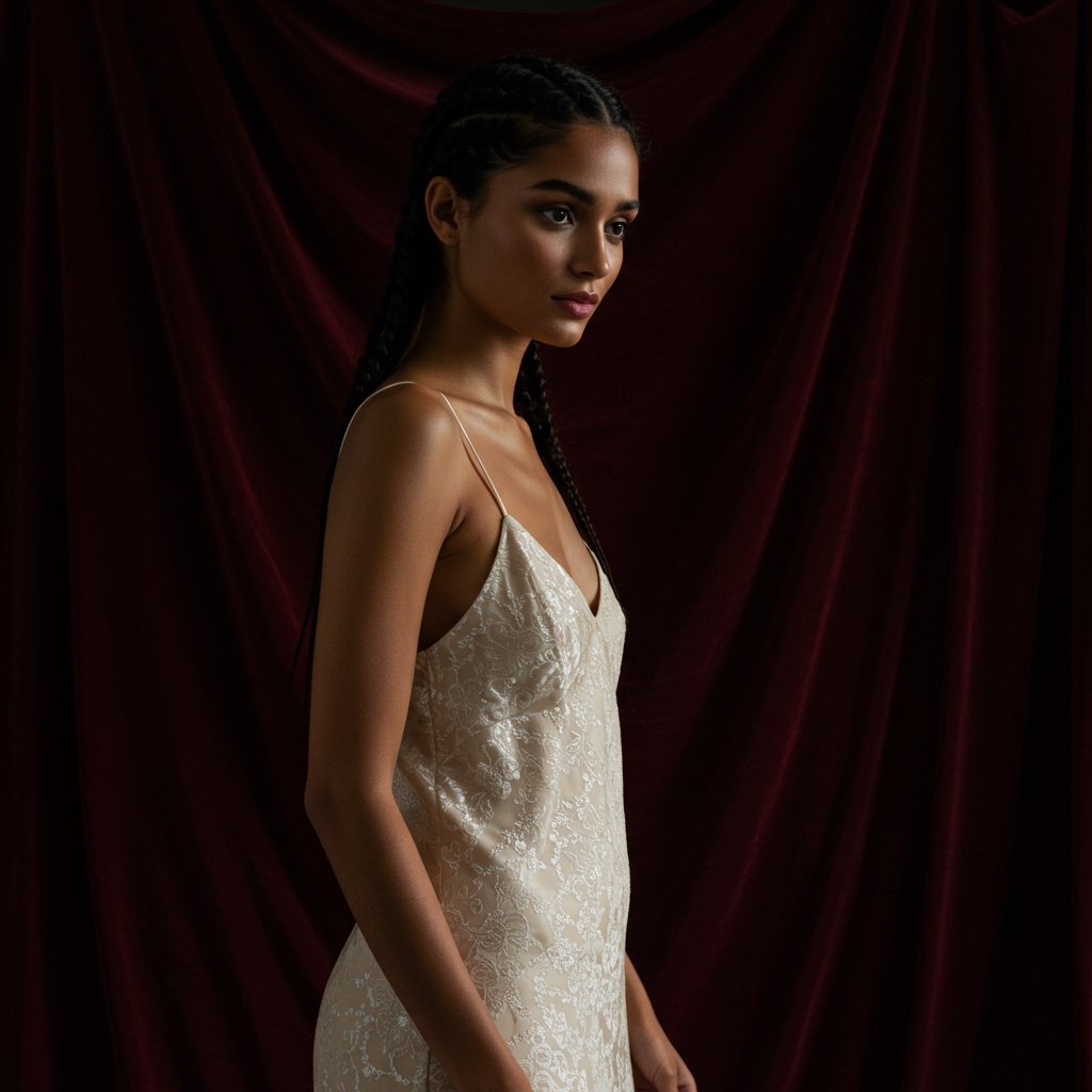 Weekend Midi Slip Dress - Essentials — close-up