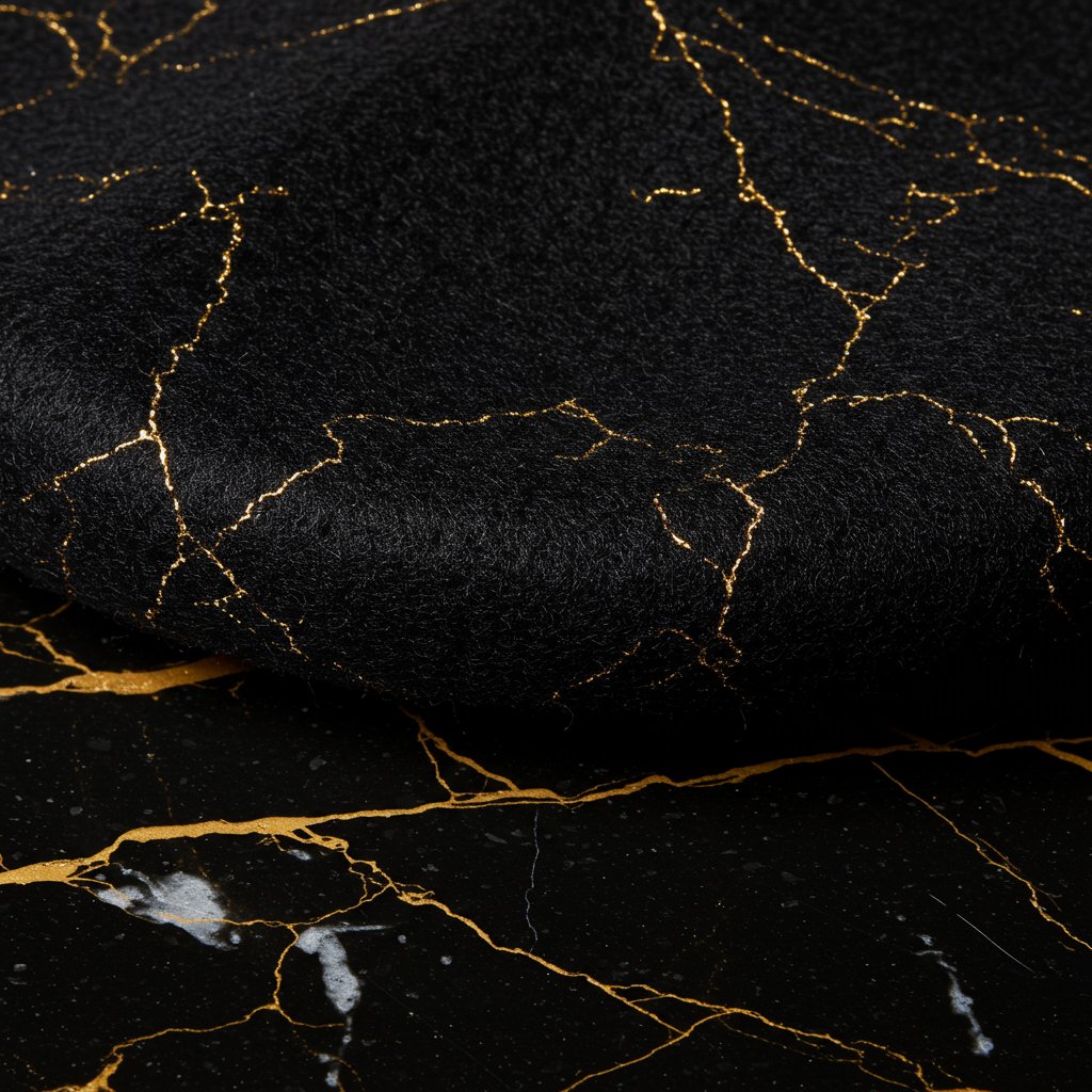 Polished Wool Beret - Essentials — close-up